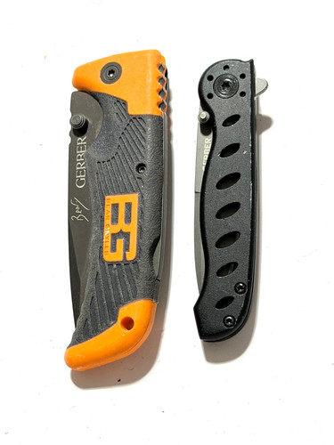 Lot gerber pocket knives - of,