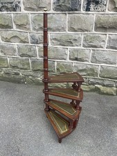 Vintage Spiral Library Steps