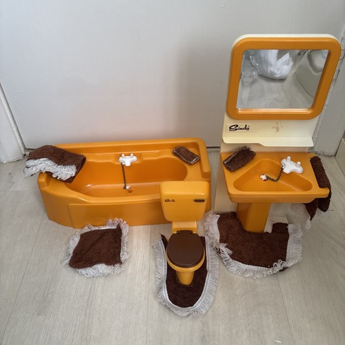 Vintage sindy bathroom set - sindy,