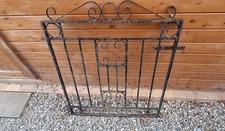 Wrought Iron Metal Garden Gate
