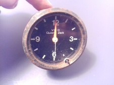 VW Golf Mk1 + Jetta Scirocco VDO Quarz-Zeit Clock Genuine OEM 321919203D Patina
