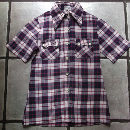 Shirt checked skinhead vintage - checked,