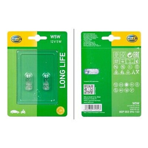 Hella 8gp 003 594 - hella, bulb