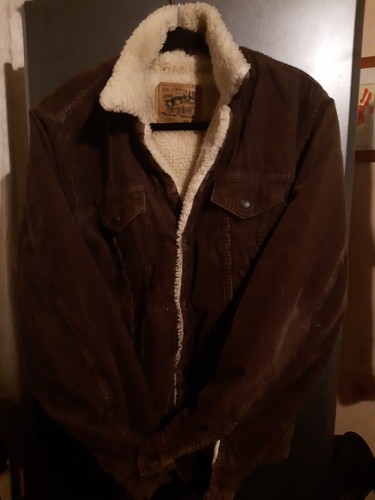 Levi men corduroy sherpa - corduroy,