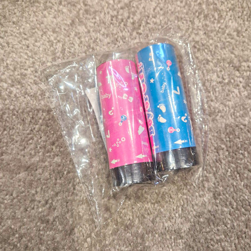 Gender reveal confetti - gender, cannons