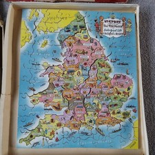 Vintage Victory wooden jigsaw