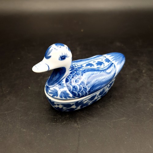 Miniature handpainted duck