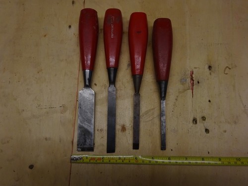 Footprint firmer chisels - 4,