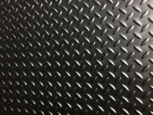 Rubber flooring checker - flooring, plate
