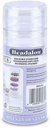 Beadalon bead stack jars - bead, 5