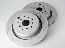AP RACING GROOVED REAR BRAKE DISCS 4POT TOYOTA GT86 SUBARU BRZ 335 x 24
