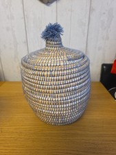 Pom raffia woven basket - pom,