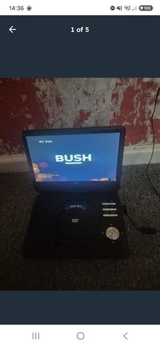 Bush portable dvd - portable,
