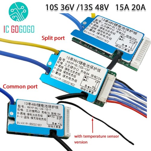 Ion bms 10s 36v 13s - 10s,