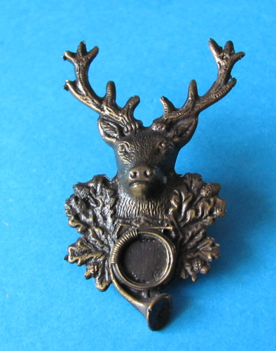 Large stag deer pin - pin, badge