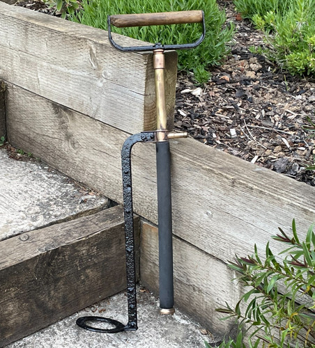 Vintage garden brass - brass, steel