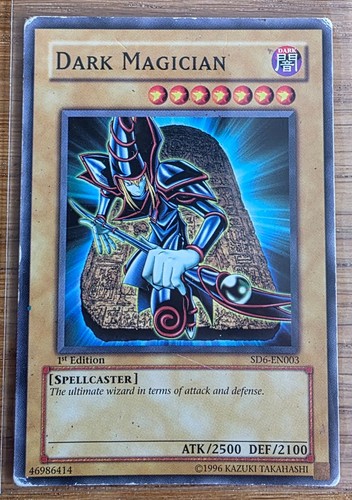 Dark magician sd6 - magician, 1st