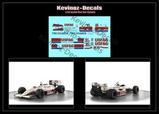 1/32 Scale Decals for  NSR / Scalextric slot car - Arrows A10 - 1987