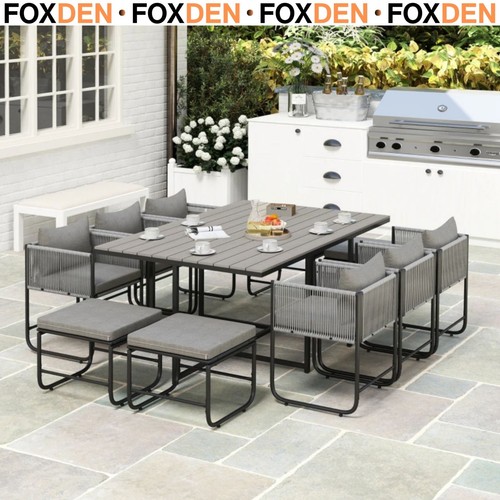 Seater rattan cube - 10, garden
