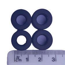 LOT 4x GENUINE LEGO TYRES TIRES (14mm x 8mm) SMOOTH TREAD BRAND NEW FREE UK P+P