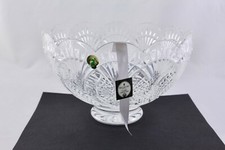 WATERFORD CRYSTAL SEAHORSE 10-INCH CENTERPIECE BOWL - MINT