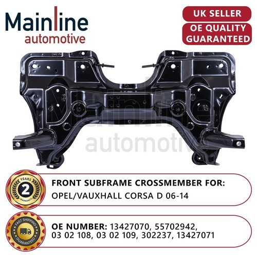 Front subframe crossmember - front,