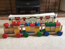 Traditional Wooden Train And