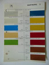 Original Glasurit Wartburg