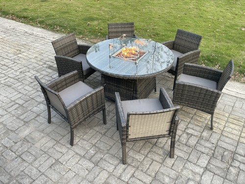 Fimous option rattan dining - 12,