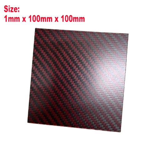 Red black matte carbon fiber - black,