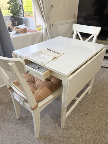 Ikea adjustable table with - table, 2