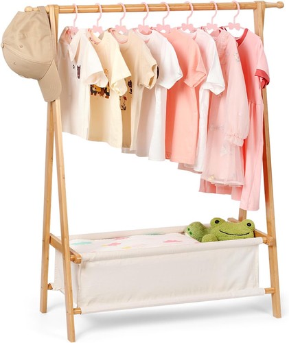 Kids clothing rack storage - clothing,