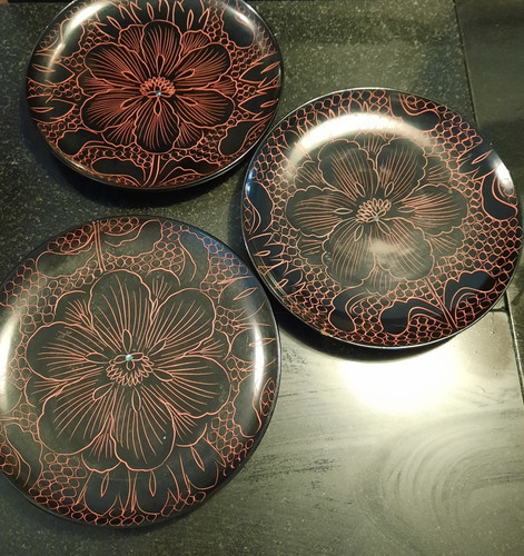 Three kura lacquer - three,