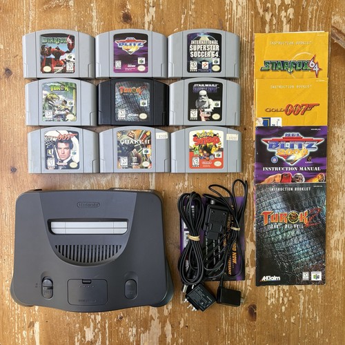 Nintendo n64 console bundle - n64,