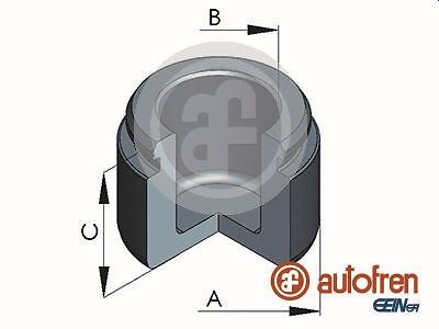 Piston brake caliper - brake, autofren