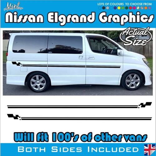Nissan elgrand mpv camper side - nissan,