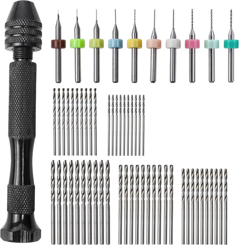 61pc pin vise hand - pin, set