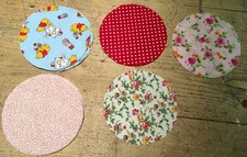 17 Fabric Jam Jar Covers 