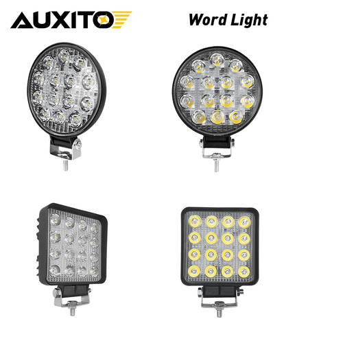 Round square white led - round,