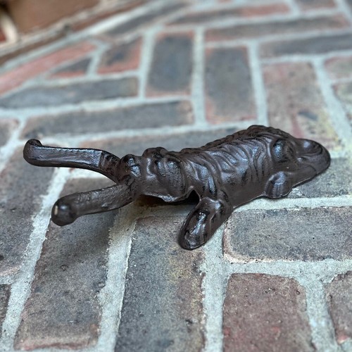 Cast iron dog - iron, jack