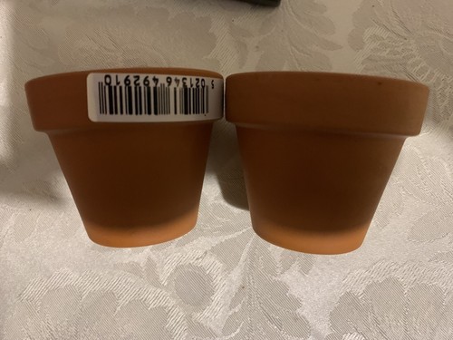 Pair new terracotta clay - new,