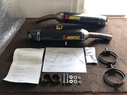 Akrapovic hexagonal exhaust