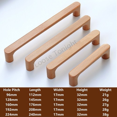 Walnut beech wooden kitchen - walnut,