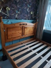 Solid Pine Bed Frame 5ft King