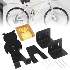 Metal Bicycle Holder Mount Stand Hook Bike Pedal Wall Mounted Storage Hanger Kit