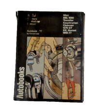 Mini 850 1000 1275GT Clubman Elf Hornet Van Pick-Up 1959 - 1975 Workshop Manual