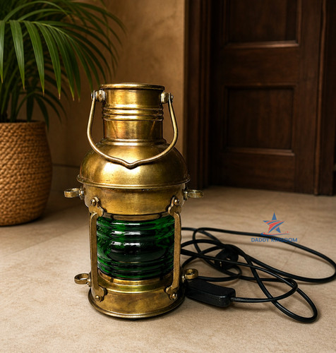 Nautical marine brass boat - marine,