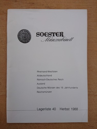 Soester coin catalog - coin,