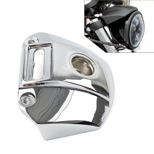 Chrome headlight mount bracket - chrome,
