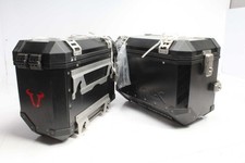 Suitcase luggage rear left